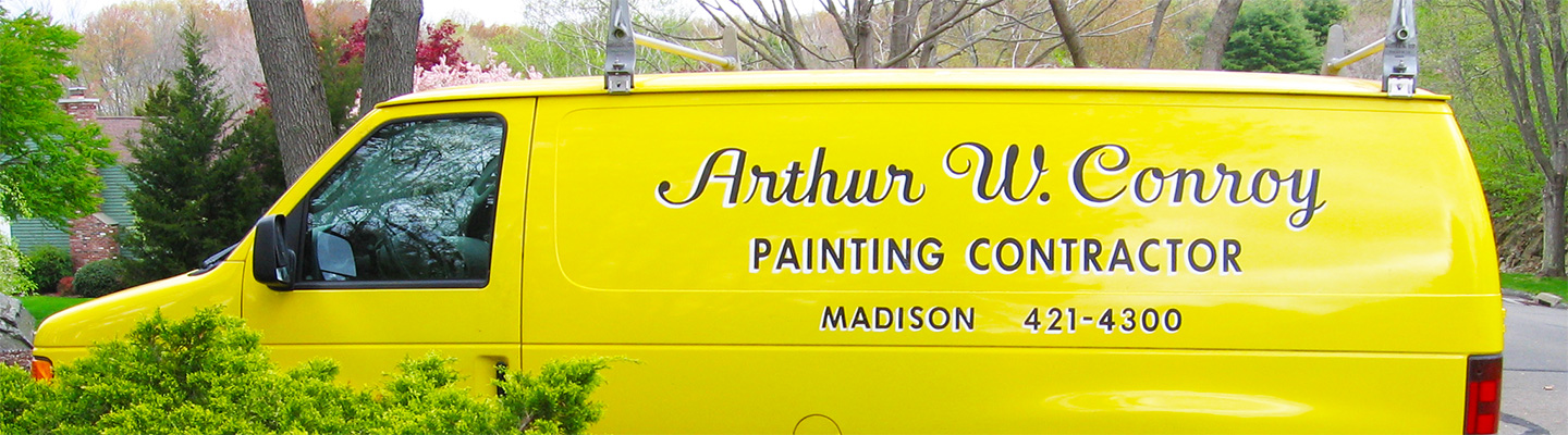 Conroy Painting & Waterproofing van